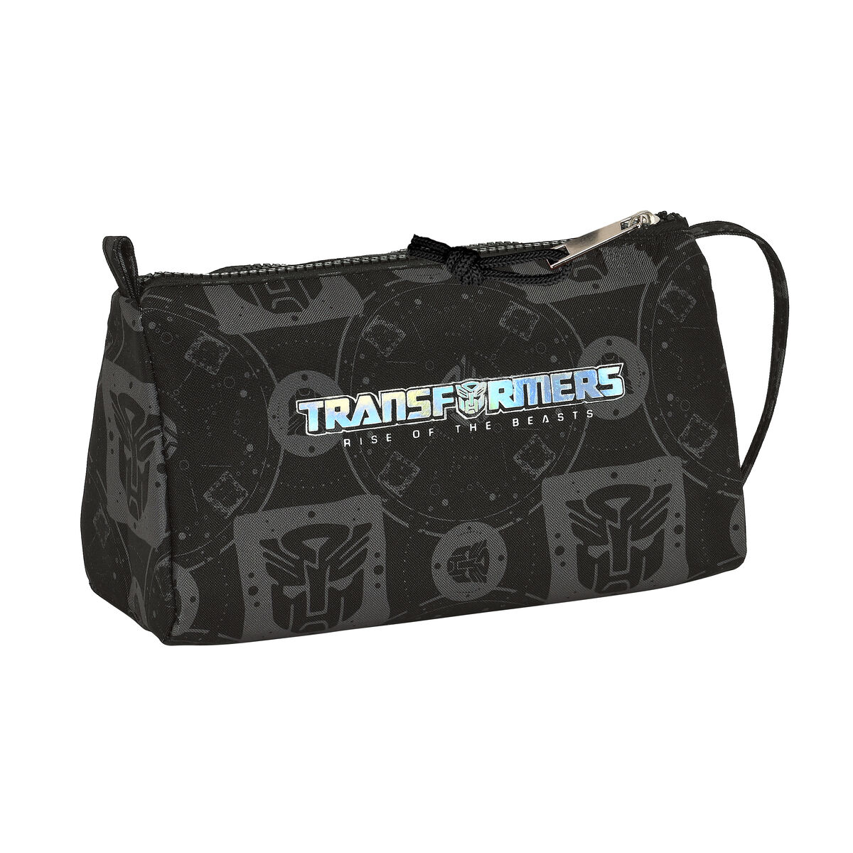 Skoleetui Transformers Svart 20 x 11 x 8.5 cm